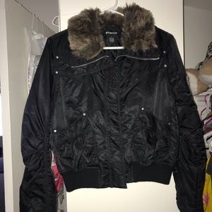 Winter snow/rain jacket with fur.